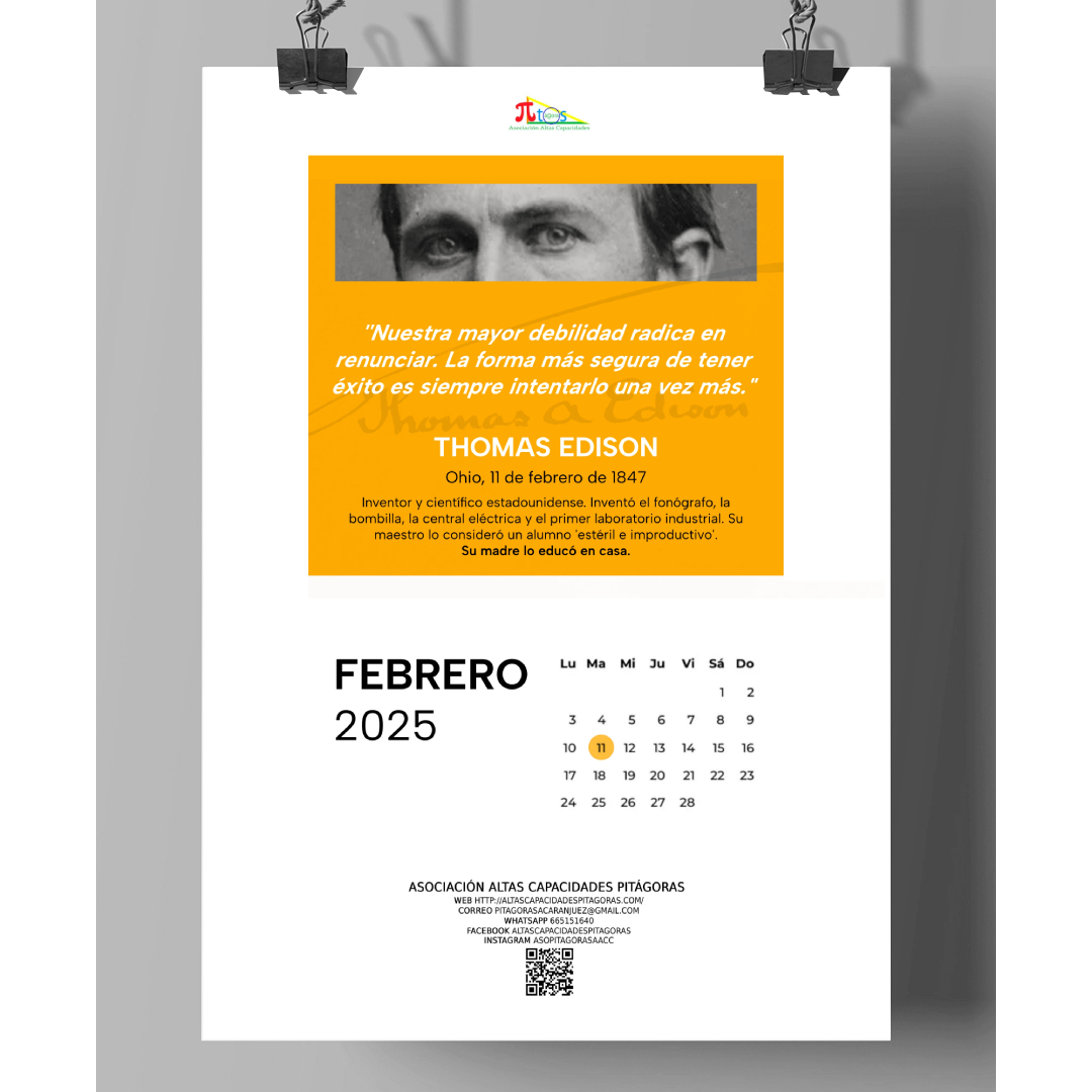 calendario solidario 2025
